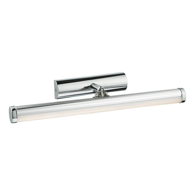 Dar Lighting Sydney Small Bathroom Wall Light Polished Chrome IP44 LED • SYD6650