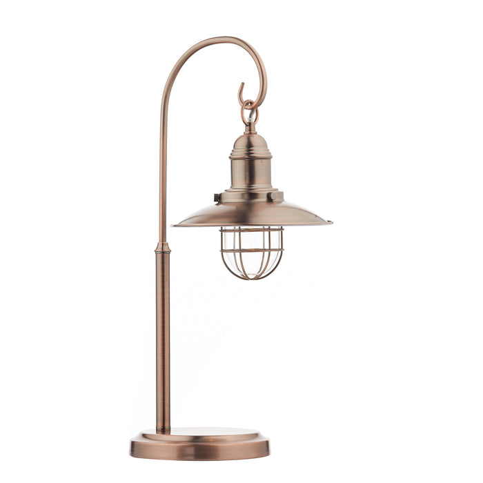 Dar Lighting Terrace Table Lamp Copper • TER4264