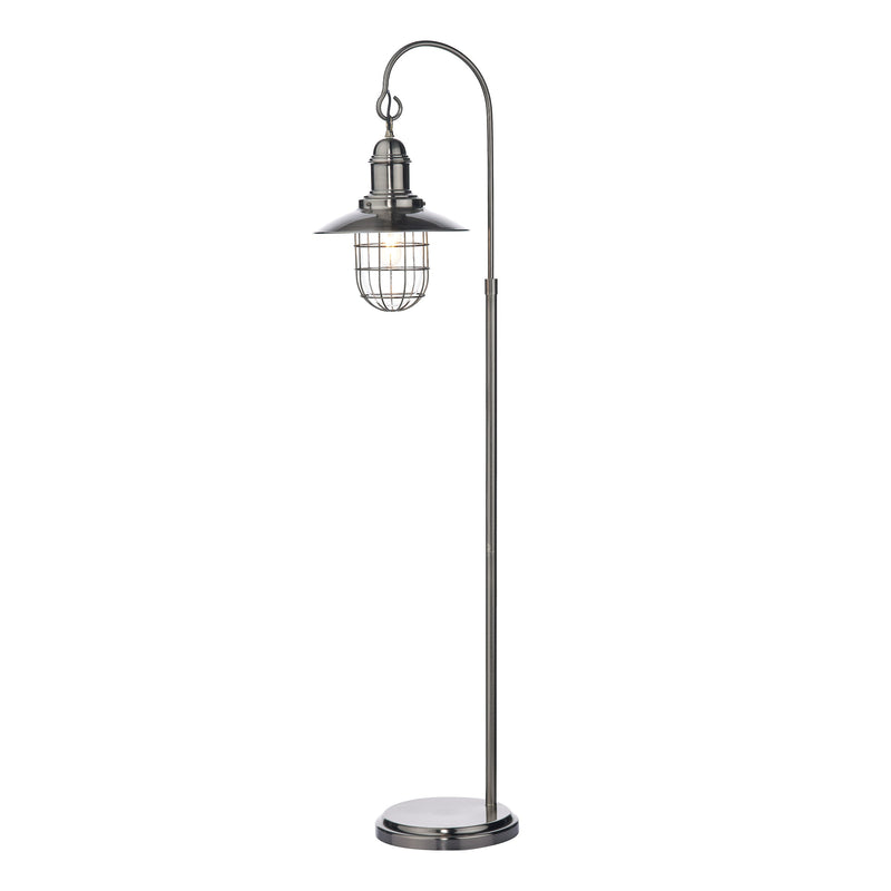 Dar Lighting Terrace Floor Lamp Antique Chrome • TER4961