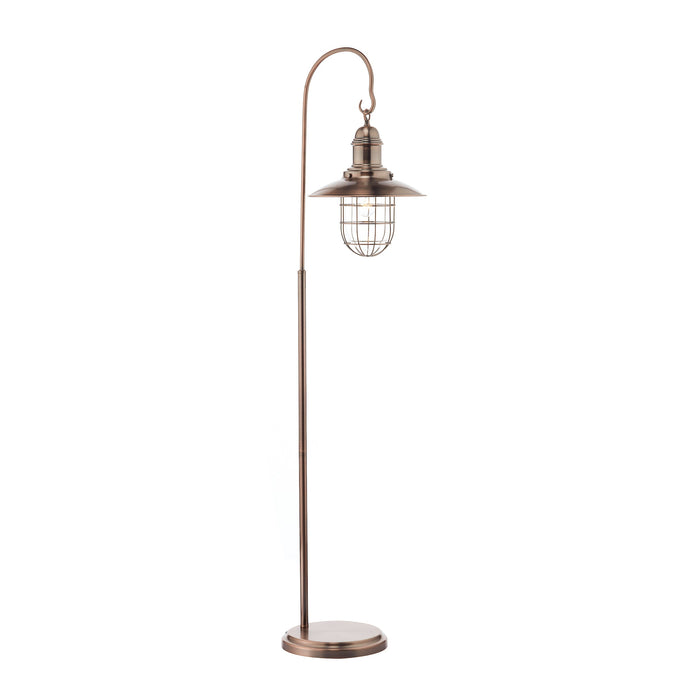 Dar Lighting Terrace Floor Lamp Copper • TER4964