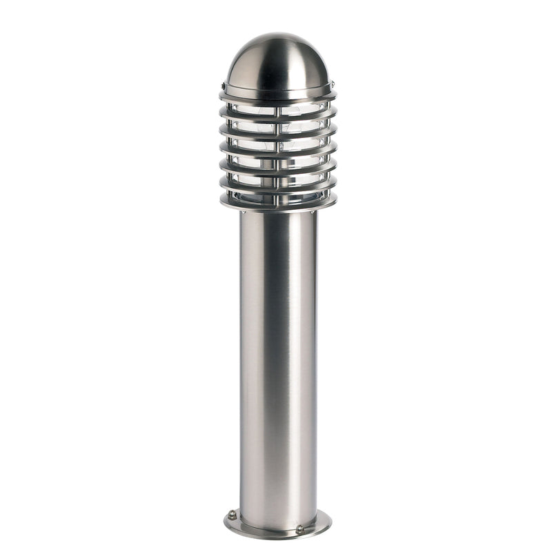 Endon Lighting YG-6002-SS Louvre Stainless Steel Pedestal Lamp