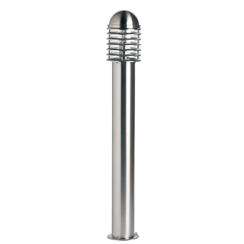 Endon Lighting YG-6003-SS Louvre Stainless Steel Bollard Light