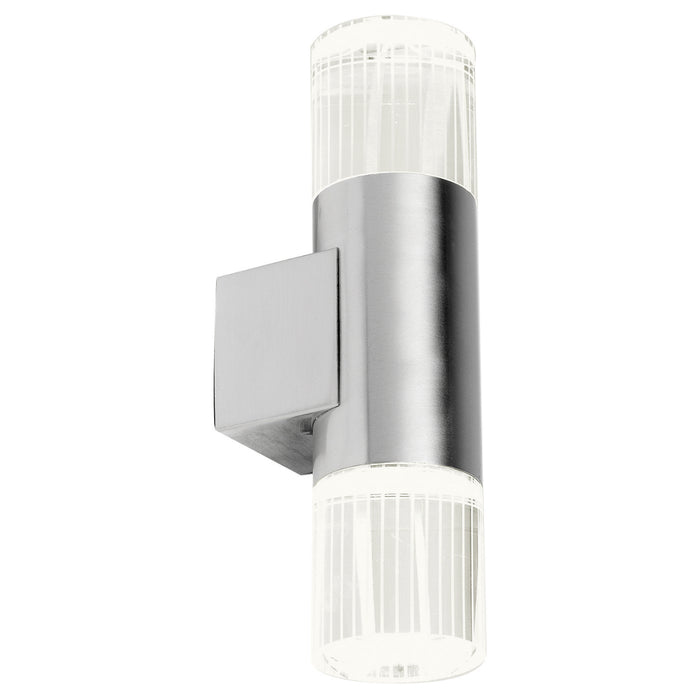 Endon Lighting YG-7501 Grant 2 Light Stainless Steel LED Outdoor Wall Light