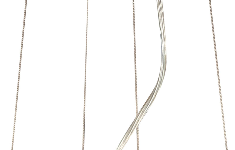 Deco Additions 400mm, 3m Universal Suspension Plate c/w Power Cable For Lowering Flush Fittings, Max Load 20kg (ONLY TESTED FOR OUR RANGE OF PRODUCTS) • D0044