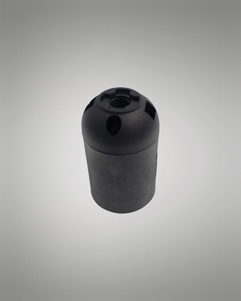 Deco Additions E27 Black Lampholder • D0484