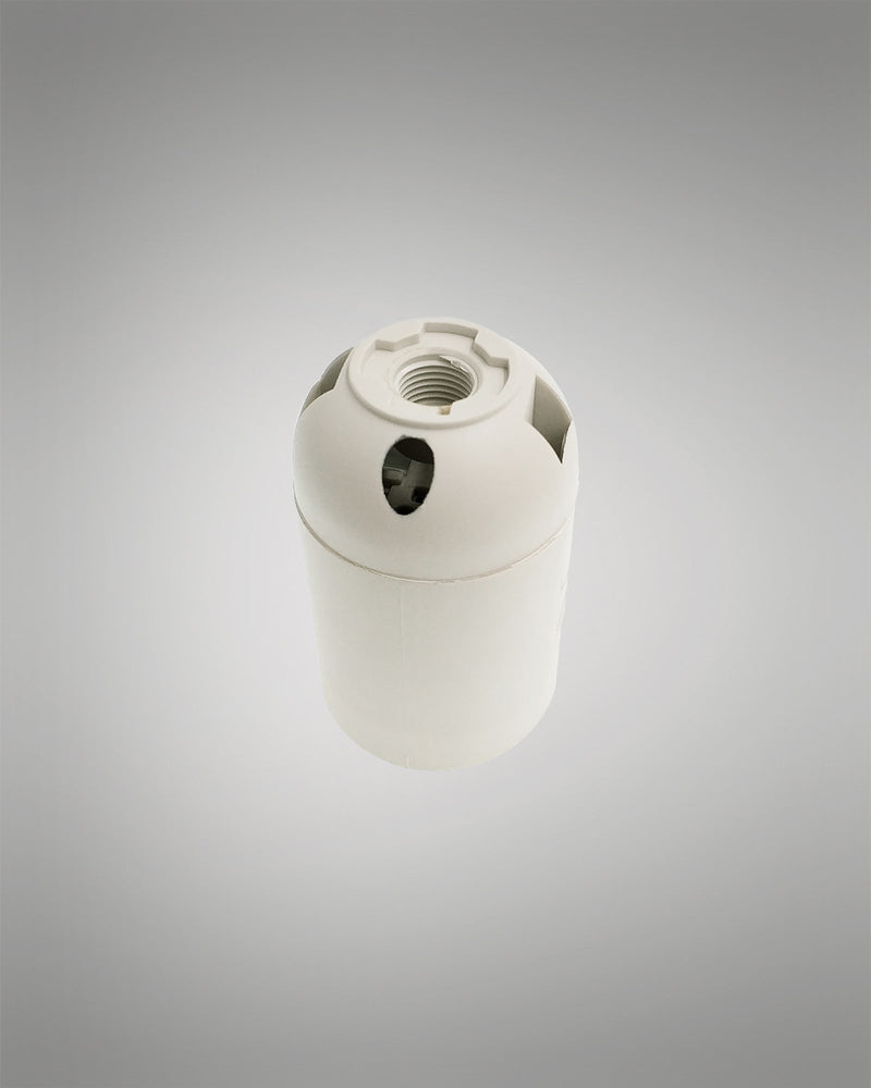 Deco Additions E27 White Lampholder • D0485