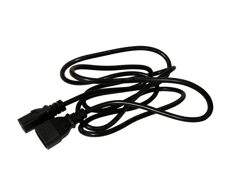 Deco Additions 2m 0.75mm 3 Core Lead With Male & Female IEC Plugs • D0625