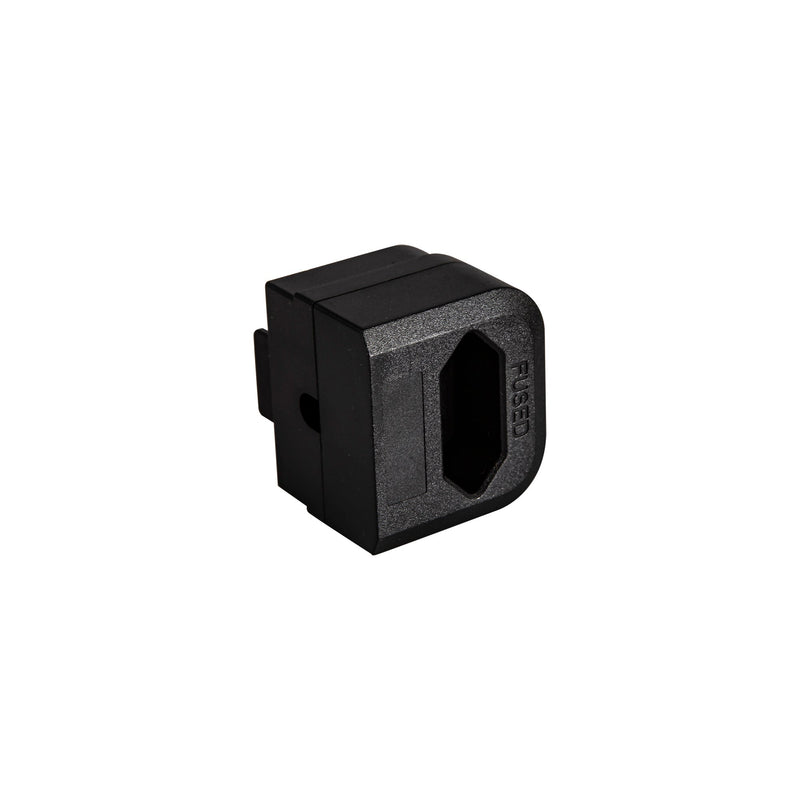 Deco Additions 3A EU-UK Black Plug Converter • D0709