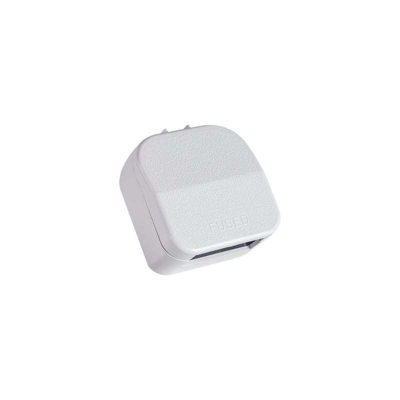 Deco Additions 3A EU-UK White Flip Model Plug Converter • D0712