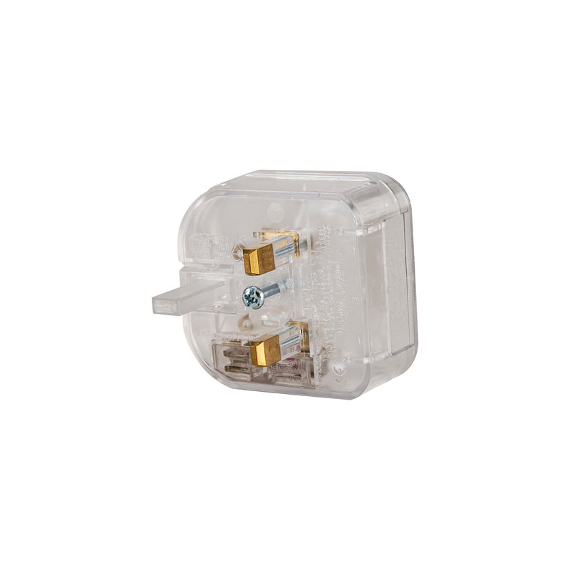 Deco Additions 3A EU-UK Clear Flip Model Plug Converter • D0713