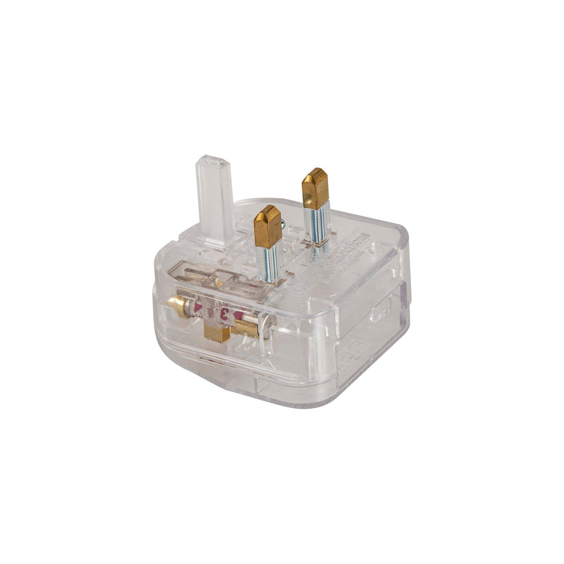 Deco Additions 3A EU-UK Clear Flip Model Plug Converter • D0713