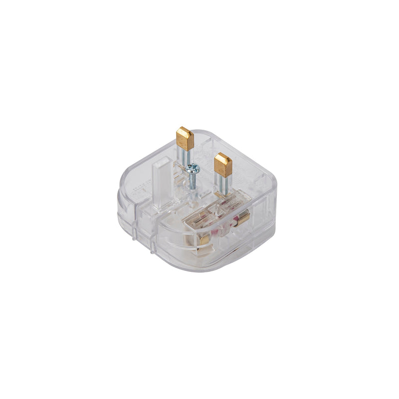 Deco Additions 3A EU-UK Clear Flip Model Plug Converter • D0713
