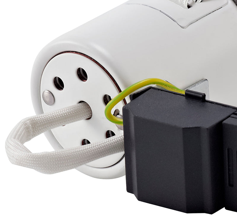 Deco Agni GU10 Fixed Fire Rated Downlight, White, Cut Out: 68mm • D0437