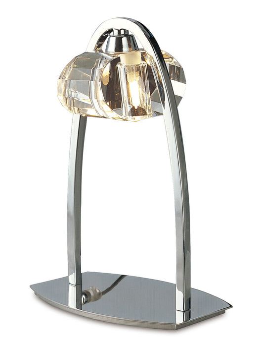 Mantra M0425 Alfa Large Table Lamp 1 Light G9, Polished Chrome • M0425