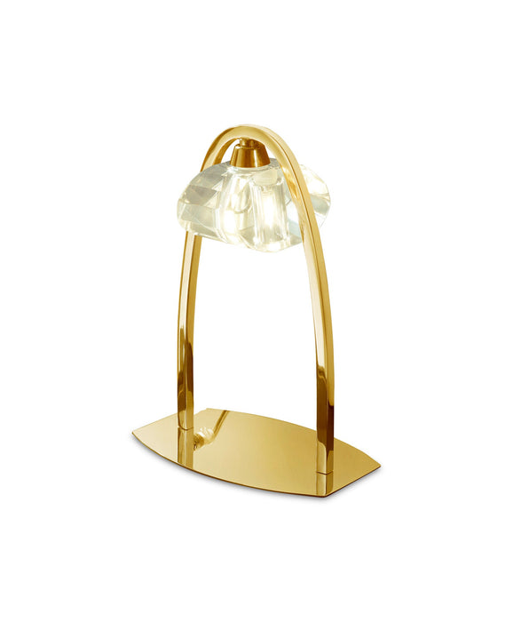 Mantra M0563FG Alfa Table Lamp 1 Light G9, French Gold • M0563FG