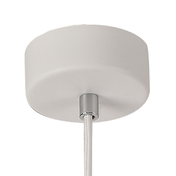 Deco Alina Cone Pendant, 1 x GU10, White Paintable Gypsum • D0503