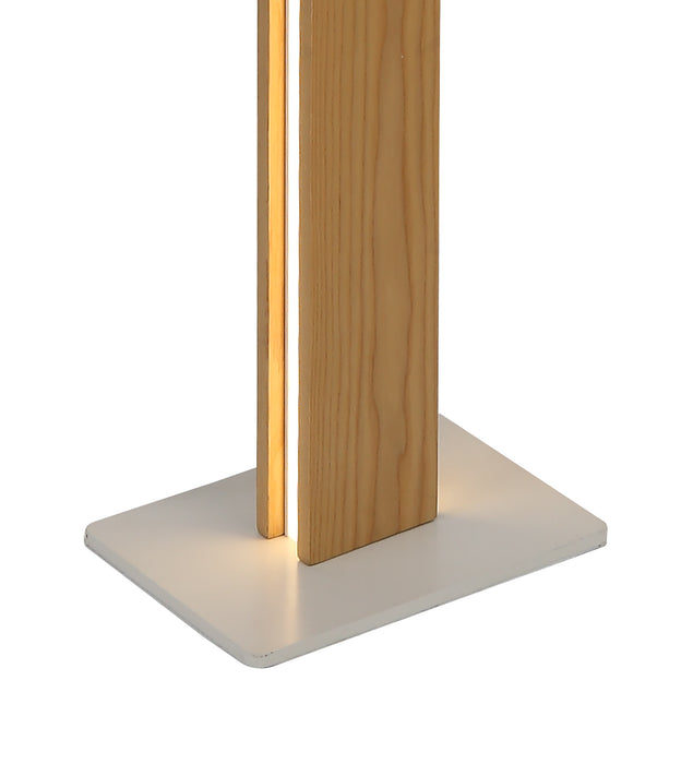 Regal Lighting SL-2106 2 Light LED Floor Lamp Medium Oak