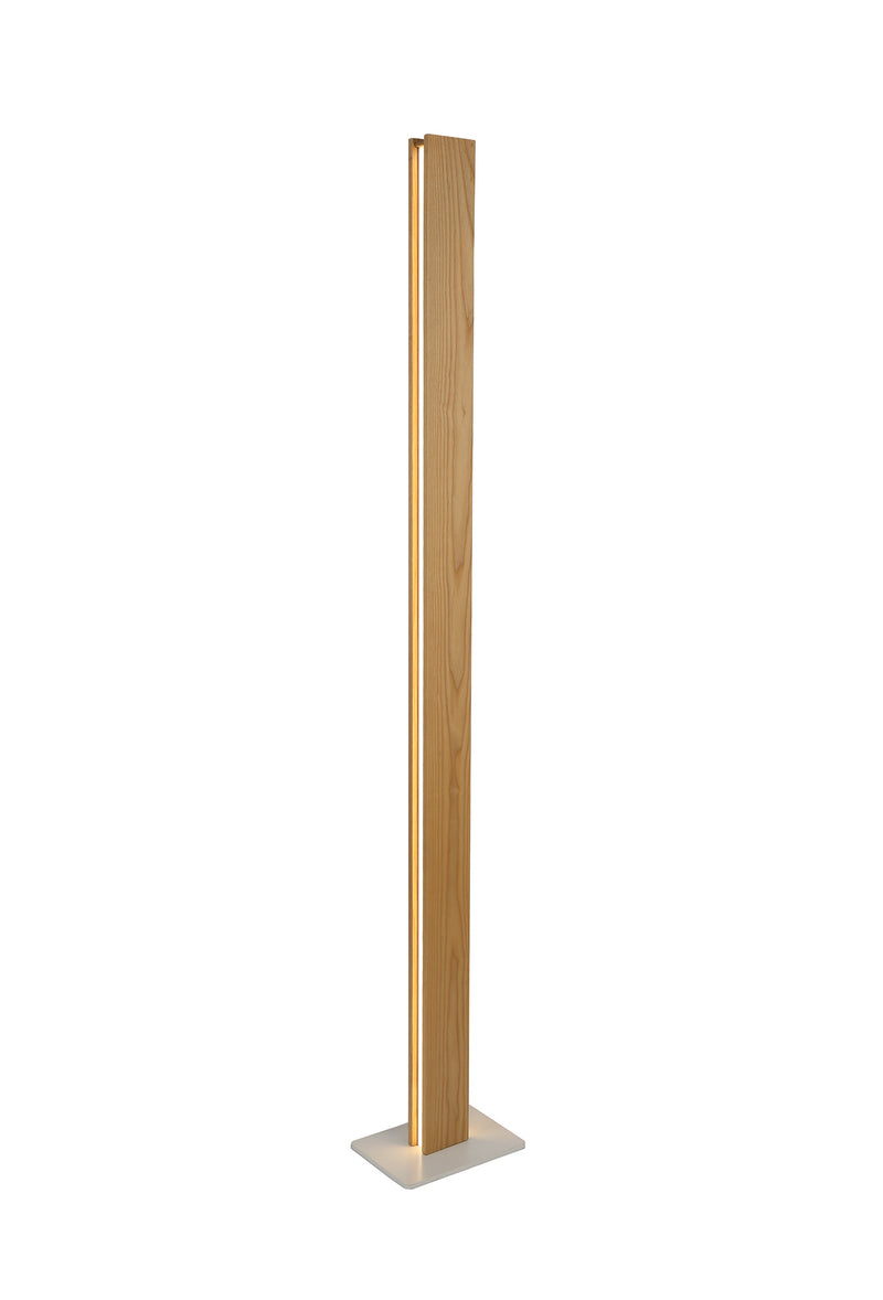 Regal Lighting SL-2106 2 Light LED Floor Lamp Medium Oak