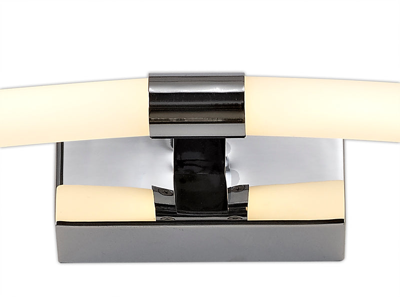 Regal lighting SL-1942 2 Light Small LED Wall Light Polished Chrome IP44