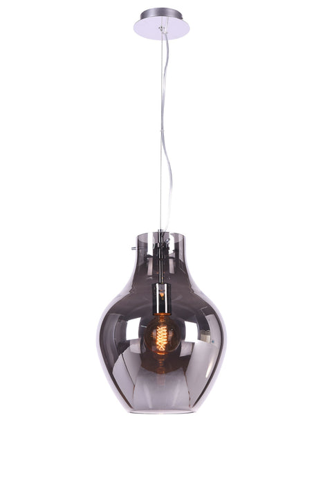 Mantra M6271 Anfora Pendant 28cm Round, 1 x E27 (Max 60W), Chrome • M6271