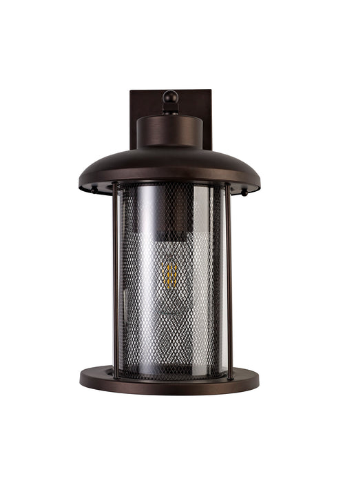 Regal Lighting SL-1888 1 Light Extra Large Outdoor Wall Light Antique Bronze With Clear Glass IP54