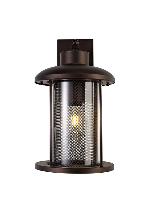 Regal Lighting SL-1888 1 Light Extra Large Outdoor Wall Light Antique Bronze With Clear Glass IP54