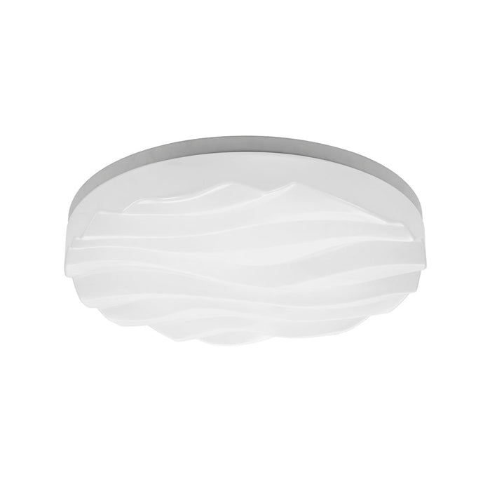 Mantra M5041 Arena Ceiling/Wall Light Medium Round 36W LED IP44 3000K, 3240lm, Matt White/White Acrylic, 3yrs Warranty • M5041