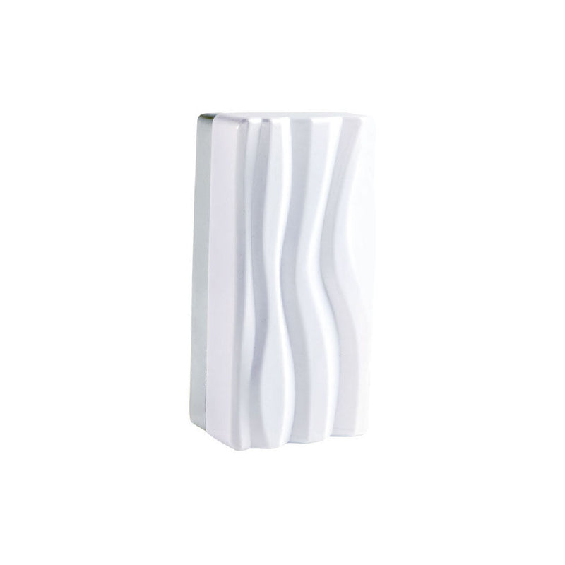 Mantra M5047 Arena Wall Lamp 12W LED White IP44 3000K, 720lm, Polished Chrome/White Acrylic, 3yrs Warranty • M5047