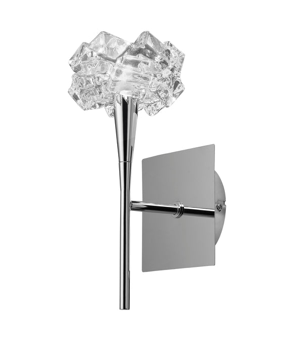 Mantra M3957/S Artic Wall Lamp Switched 1 Light G9, Polished Chrome • M3957/S