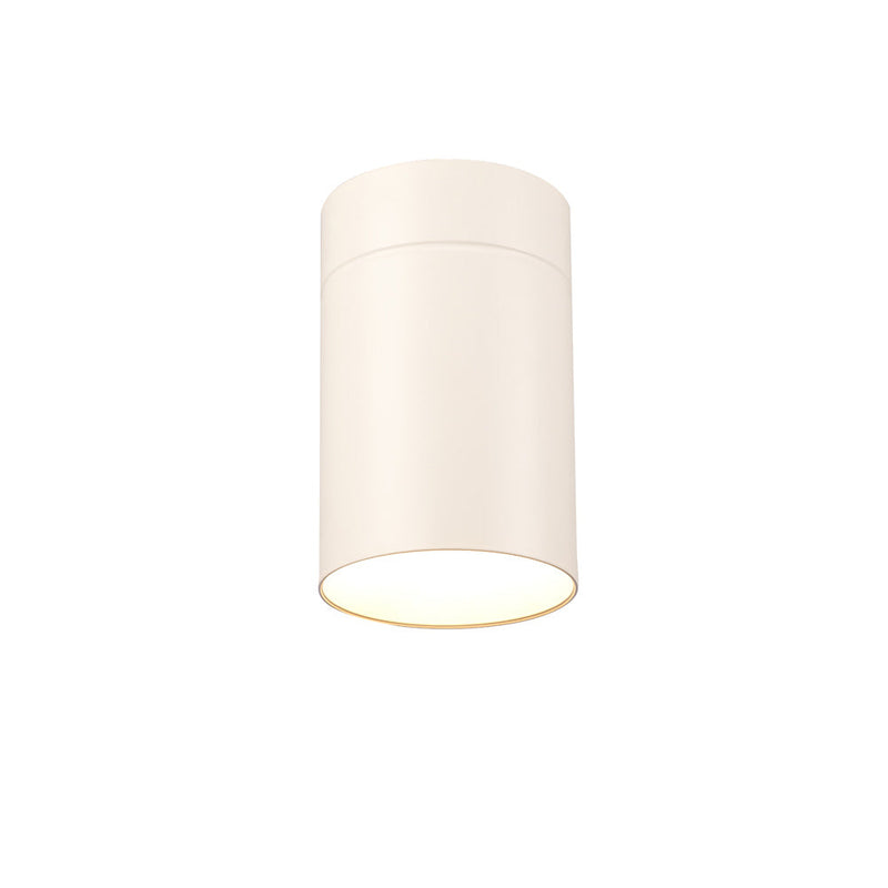 Mantra M5626 Aruba Flush Large 12cm Round 1 x E27, Matt White • M5626