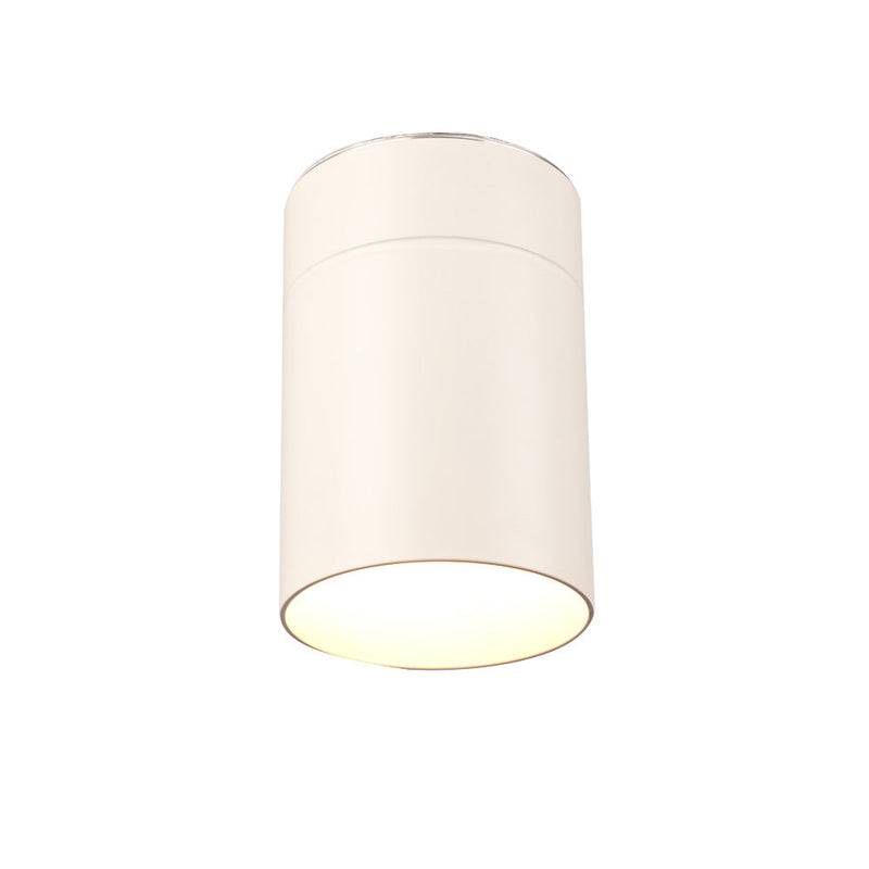 Mantra M5627 Aruba Flush Small 9.5cm Round 1 x E27, Matt White • M5627