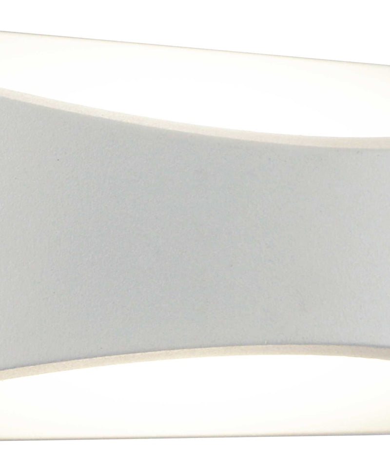 Deco Aryana Up & Downward Lighting Wall Light 6W LED 3000K, Sand White, 375lm, IP54, 3yrs Warranty • D0458
