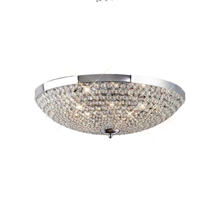 Diyas Ava Ceiling 9 Light G9 Polished Chrome/Crystal • IL30189