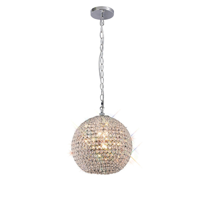 Diyas Ava Pendant 5 Light G9 Polished Chrome/Crystal • IL30192