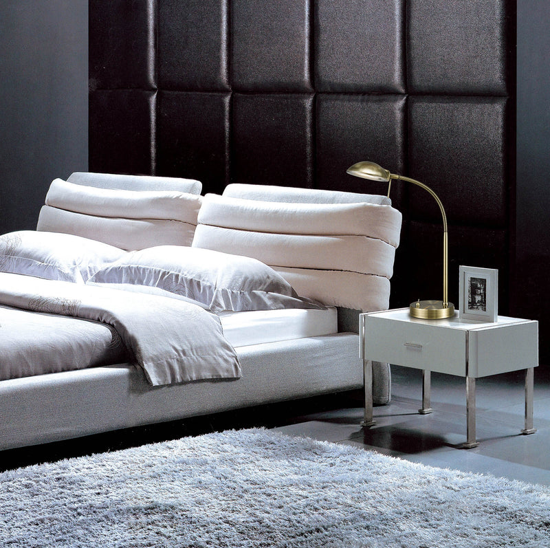 Deco Bamberg Floor Lamp 1 Light G9 Antique Brass • D0121