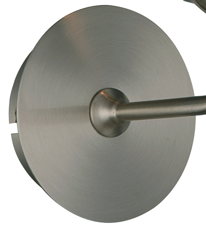 Deco Banyan 1 Light Switched Wall Lamp Without Shade, E14 Satin Nickel • D0362