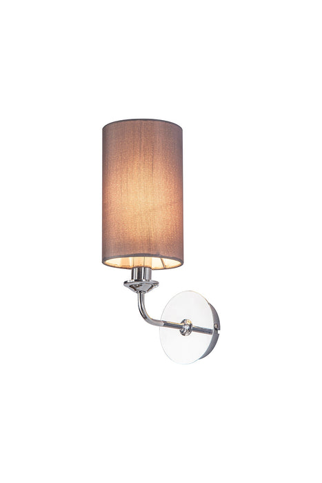 Deco Banyan 1 Light Switched Wall Lamp Without Shade, E14 Polished Chrome • D0360