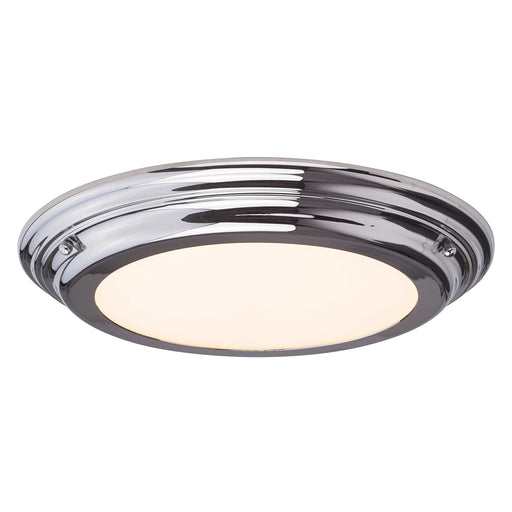brass LED flush ceiling light