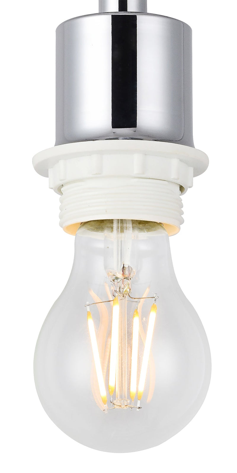 Deco Universal 300mm Frosted Acrylic Diffuser With Polished Chrome Centre Detail • D0318