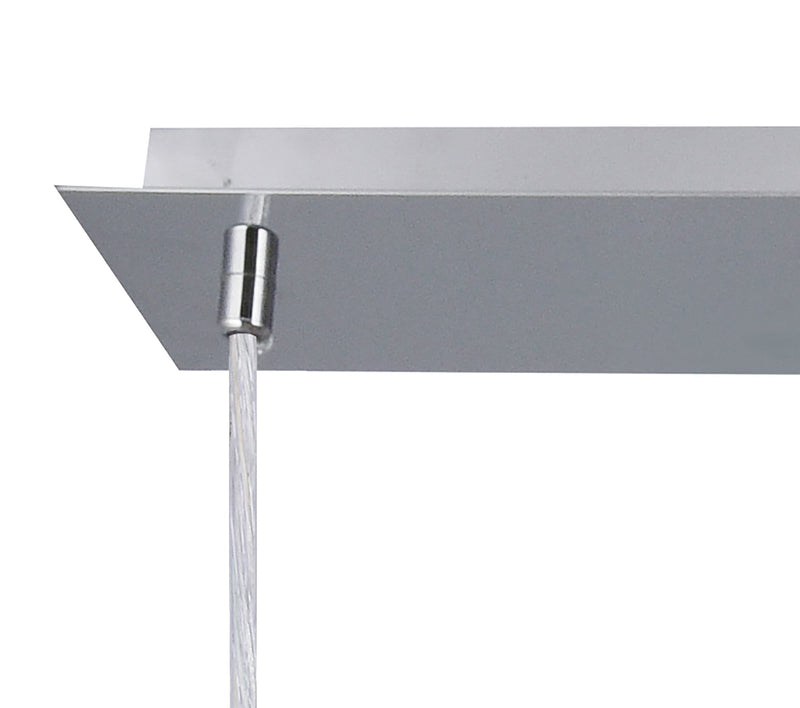 Deco Sigma Round Cylinder, 300 x 170mm Silver Foil With White Lining Shade • D0587