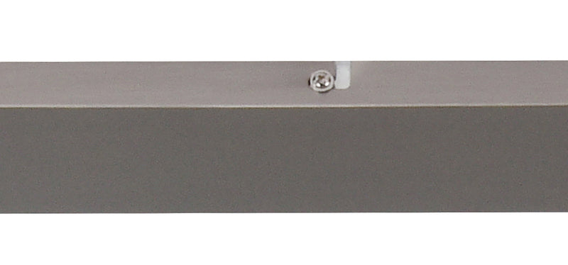 Deco Baymont Satin Nickel 3 Light E27 Universal 3m Linear Pendant, Suitable For A Vast Selection Of Shades • D0344