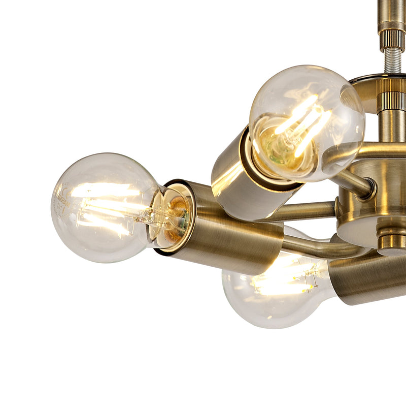 Deco Sigma Round Cylinder, 600 x 220mm Gold Foil With White Lining Shade • D0586