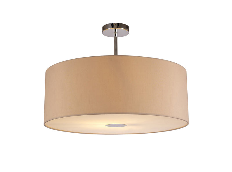 Deco Universal 600mm Frosted Acrylic Diffuser With Polished Chrome Centre Detail • D0321