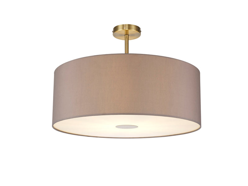 Deco Universal 600mm Frosted Acrylic Diffuser With Antique Brass Centre Detail • D0329