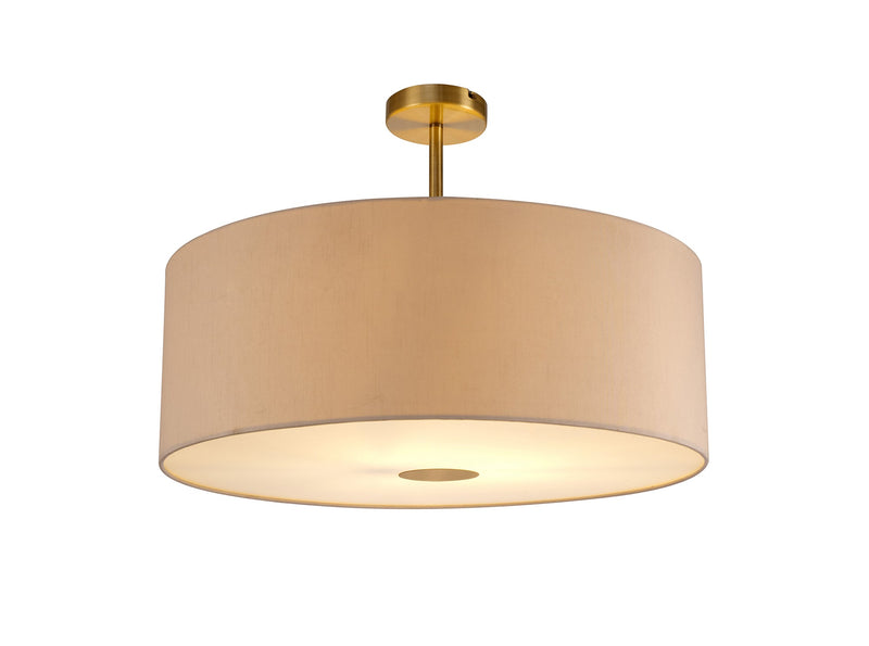 Deco Universal 600mm Frosted Acrylic Diffuser With Antique Brass Centre Detail • D0329