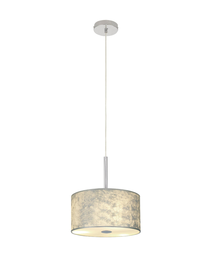 Deco Universal 300mm Frosted Acrylic Diffuser With Polished Chrome Centre Detail • D0318