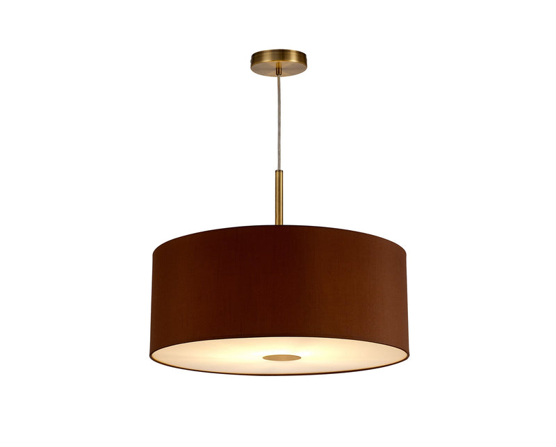 Deco Universal 500mm Frosted Acrylic Diffuser With Antique Brass Centre Detail • D0328