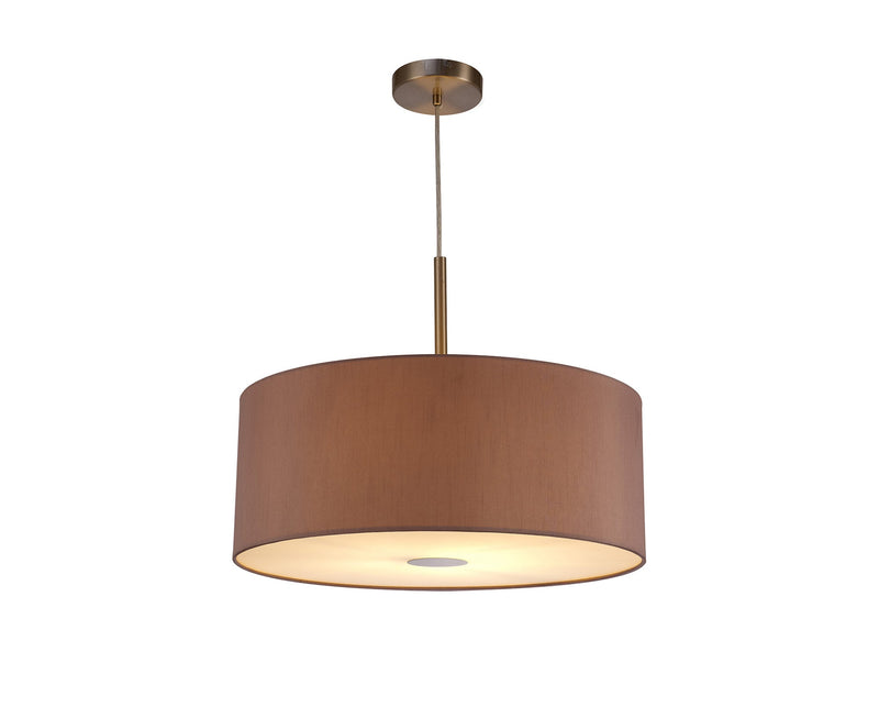 Deco Universal 500mm Frosted Acrylic Diffuser With Satin Nickel Centre Detail • D0324