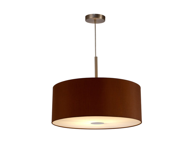 Deco Universal 500mm Frosted Acrylic Diffuser With Satin Nickel Centre Detail • D0324