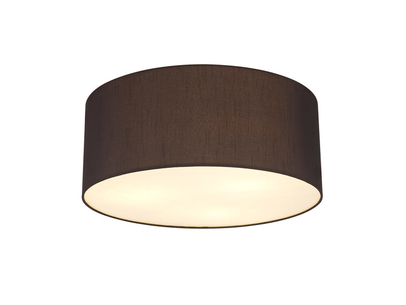 Deco Baymont White 3 Light E27 Universal Flush Ceiling Fixture, Suitable For A Vast Selection Of Shades • D0634